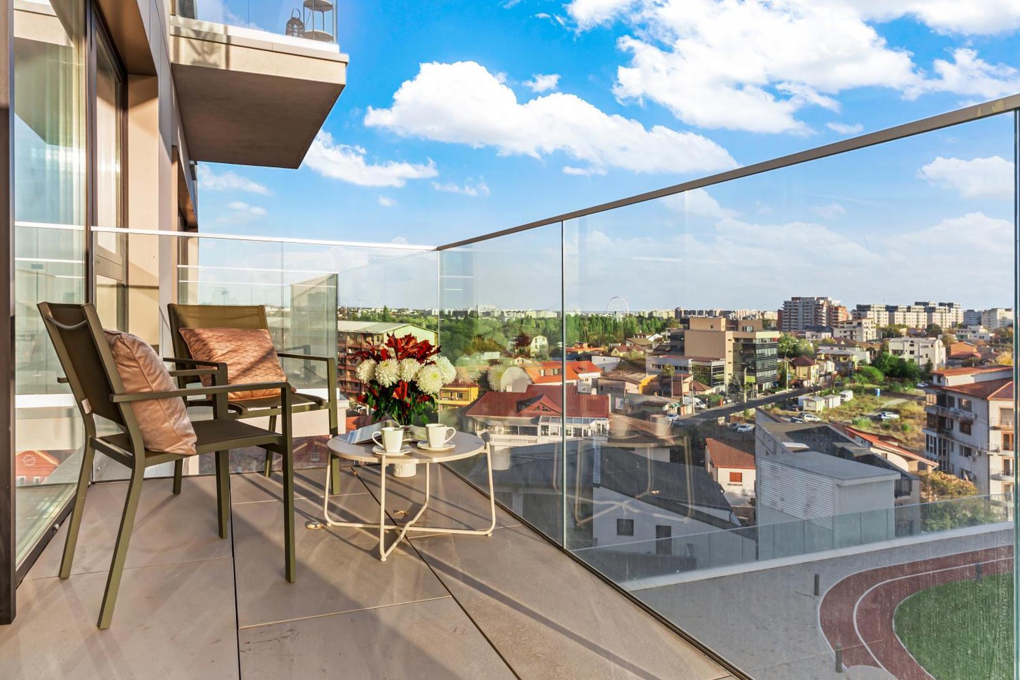 One Verdi Luxury Apartments Bukarest Exterior foto