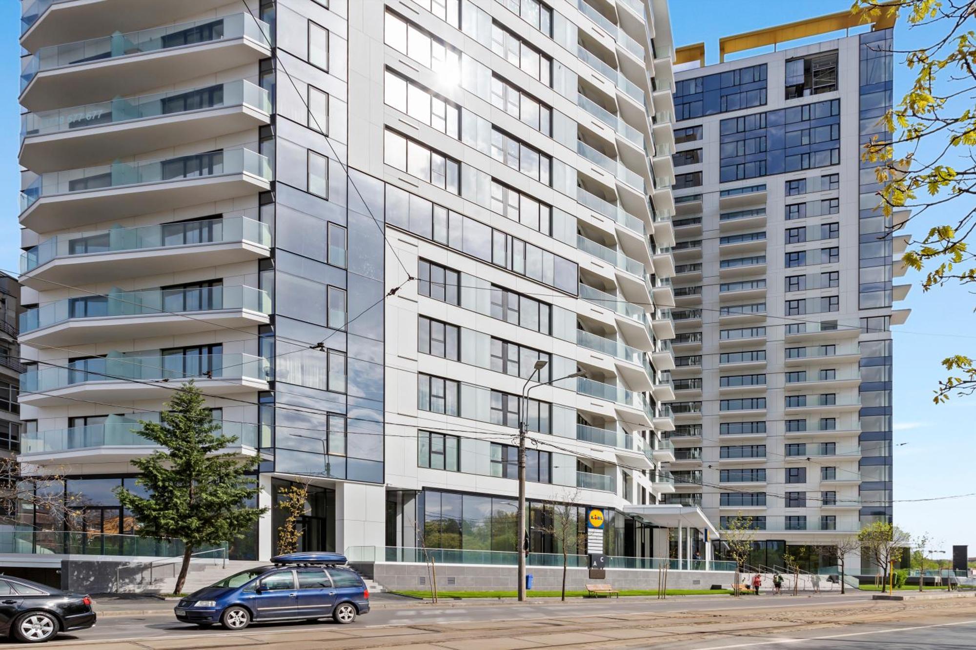 One Verdi Luxury Apartments Bukarest Exterior foto